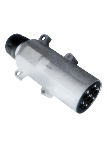 EUROPEAN TRAIN ALUMINIUM 7 PIN 24V FA2066 BUCHSE